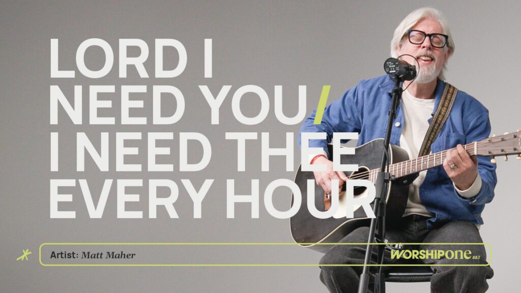 aMatt Maher Acoustic Session Lord I Need You Thumbnail
