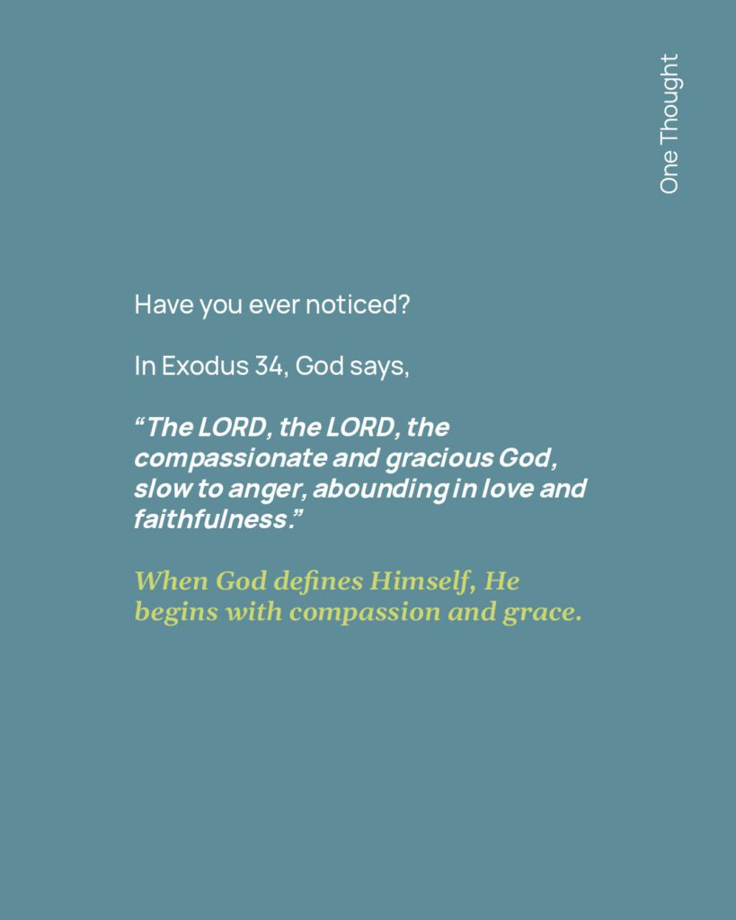 God is Compassionate and Gracious