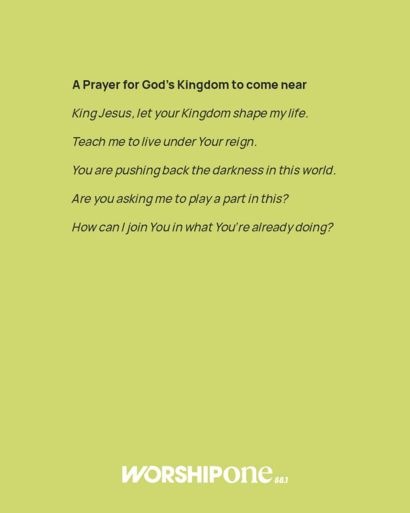 God’s Kingdom might be closer than you think