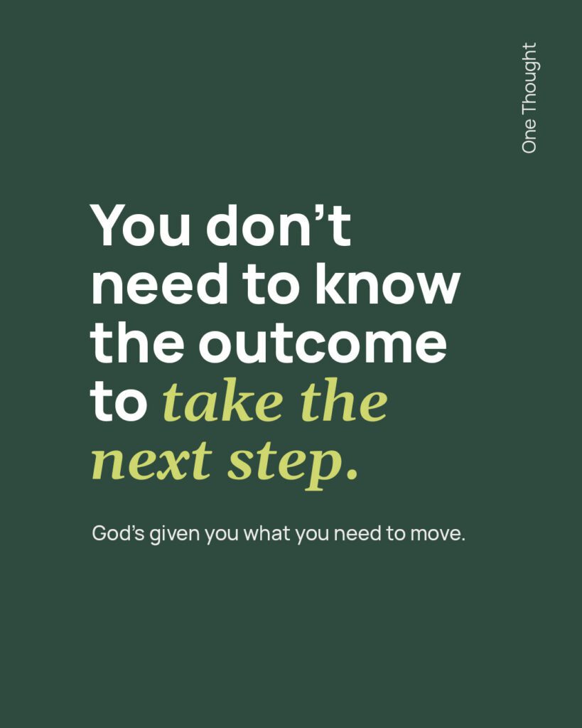 you don't need to know the outcome
