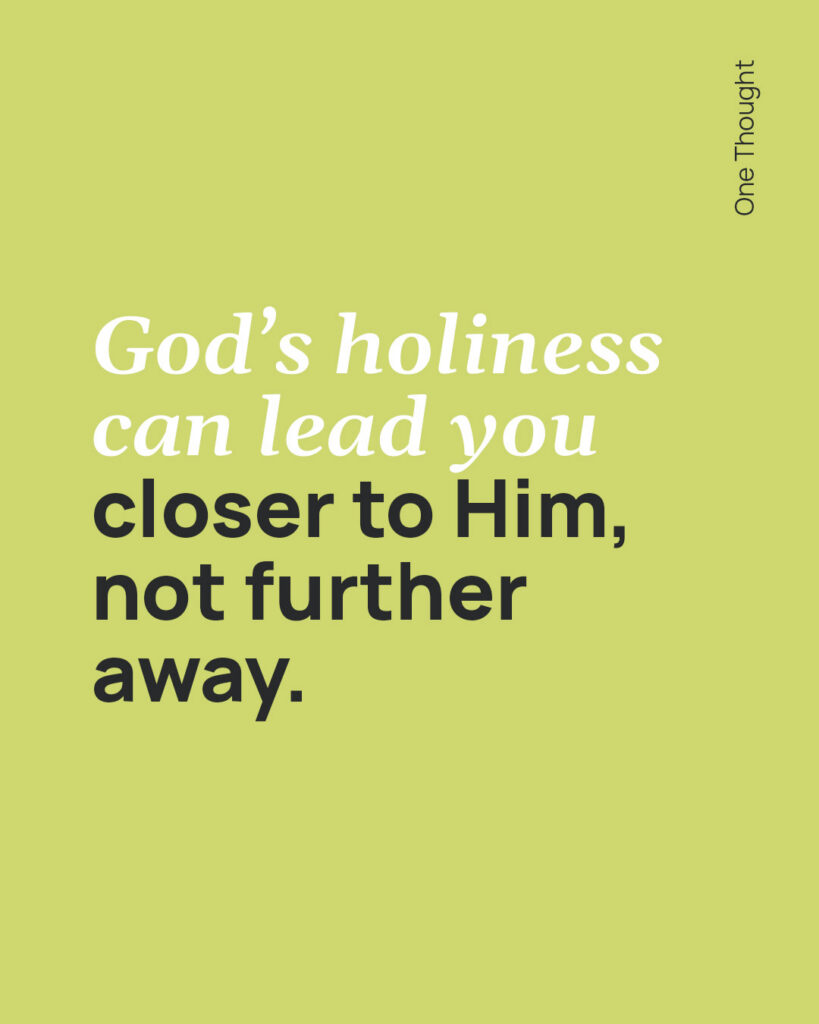 god is holy and near