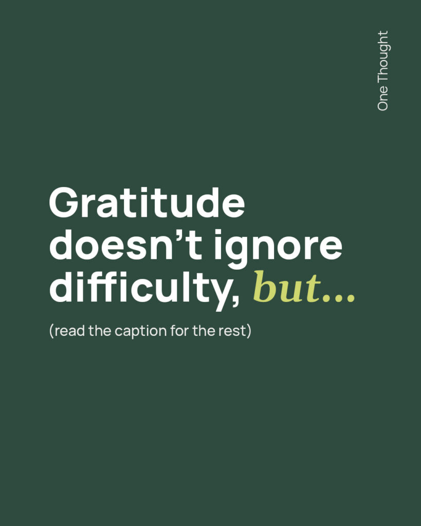 Gratitude