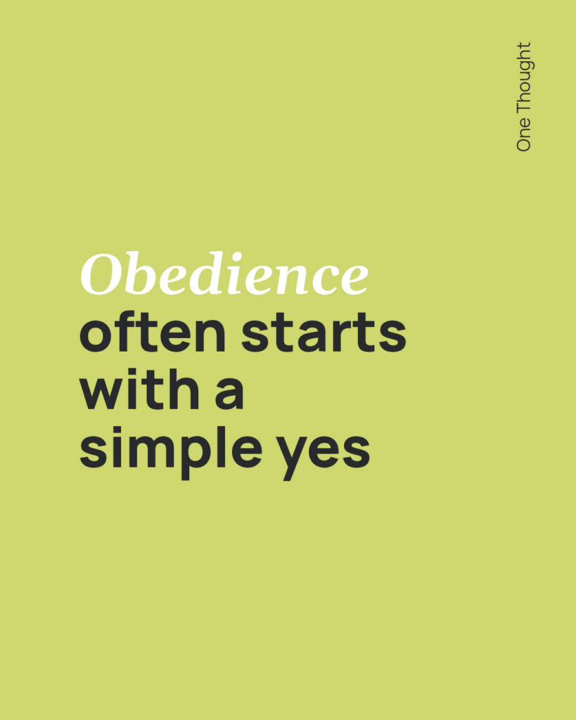 obedience