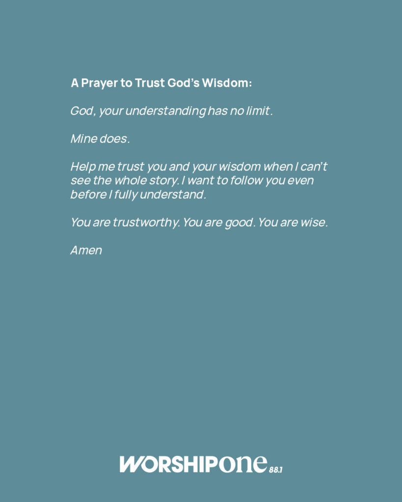 Today's prayer