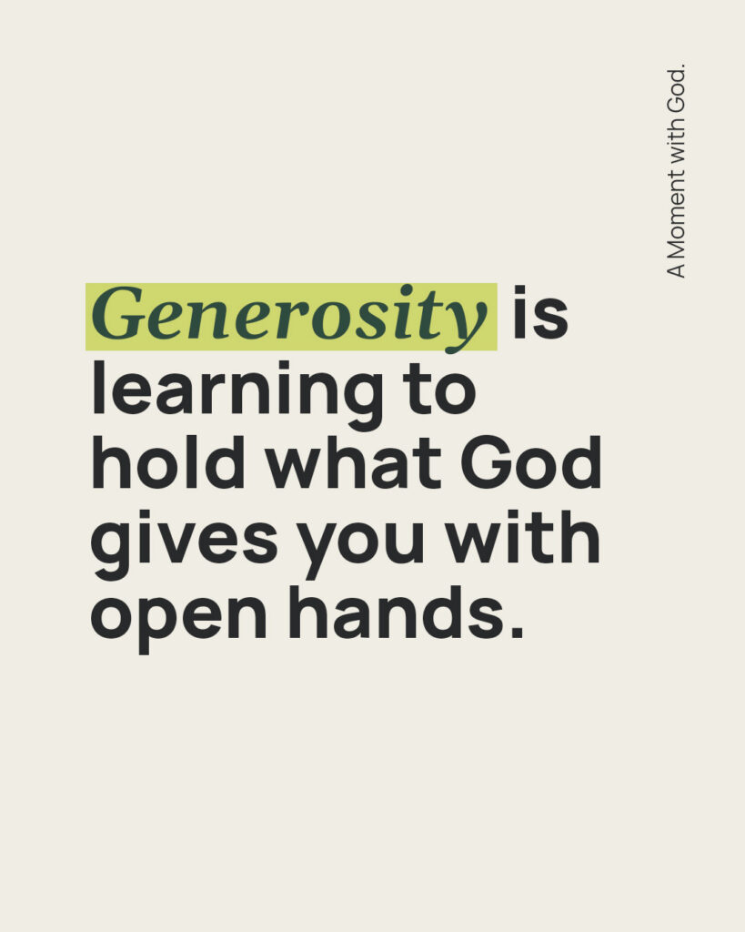 Generosity